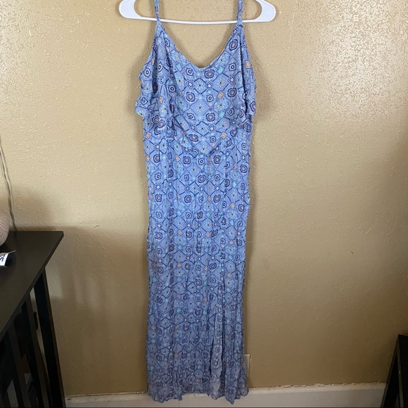 MUDD split light maxi dress - Picture 1 of 4